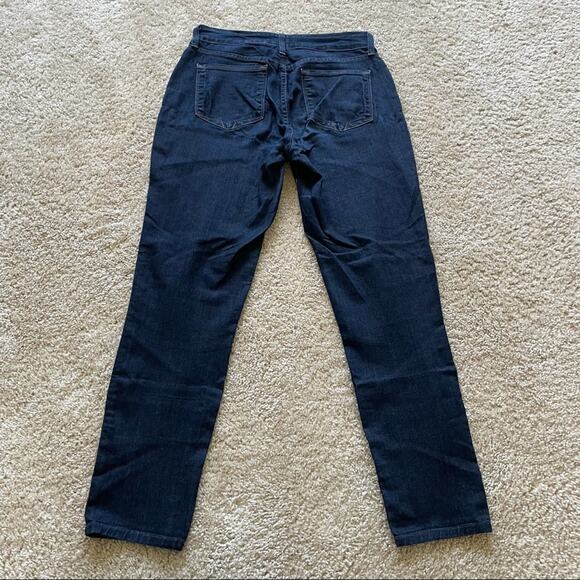 NYDJ Ankle Dark Wash Jeans 6 - Picture 4 of 16